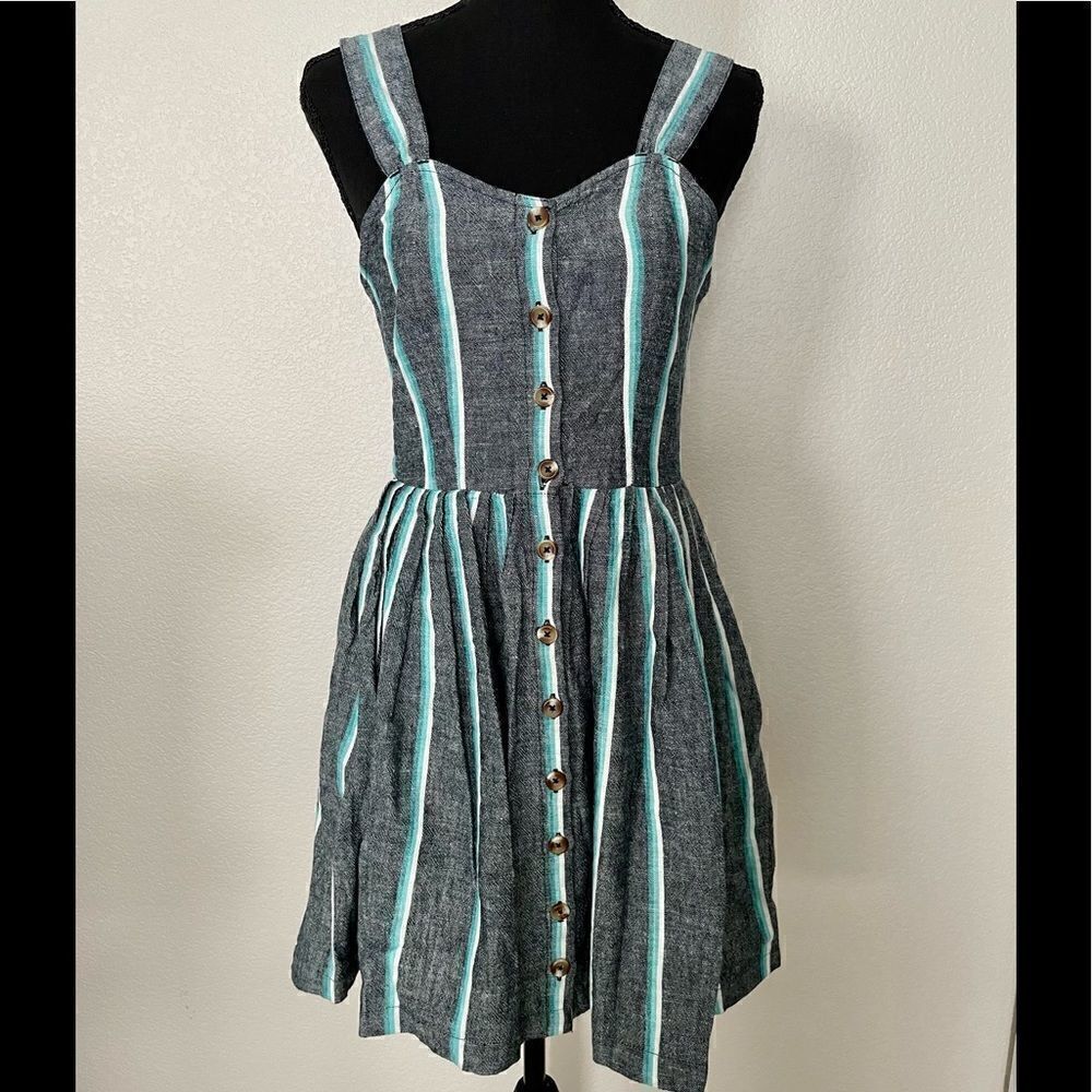 NWOT Roxy Sunlit Twist Dress